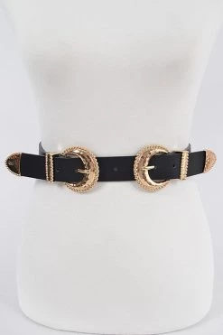 Anzell Gilded Double Buckle Belt PLUS NEWEST ITEMS