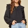 Andree By Unit Piazza Yoked Ruffle Top SALE ITEMS