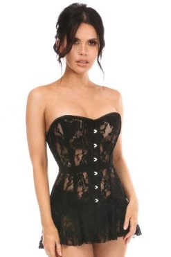 Daisy Corsets Mae Sheer Lace Corset Dress SALE ITEMS