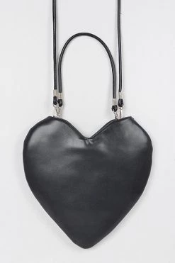 H & D Accessories PURSES & HANDBAGS Crazy On You Heart Crossbody Bag