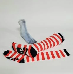 Faire Skull And Crossbones Knee Socks CLEARANCE (Final Sale)