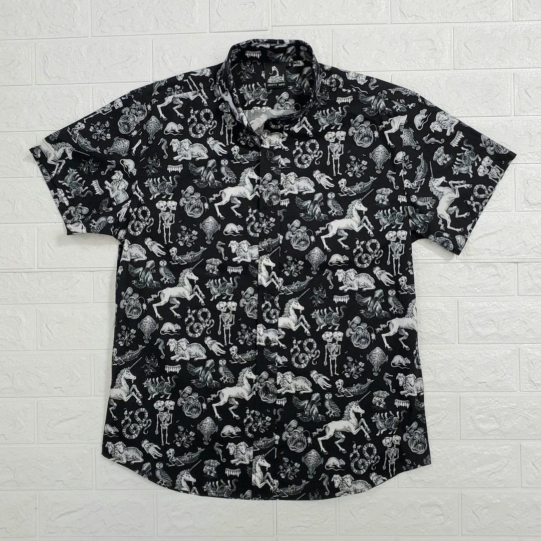 Oddities Short Sleeve Buttondown PRETTY SNAKE 5 Oddities Short Sleeve Buttondown PRETTY SNAKE