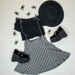 Laurie Smocked Babydoll Top FOXBLOOD