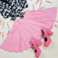 My Violet The Bubblegum Skater Skirt FOXBLOOD (LAST ONE! XS)