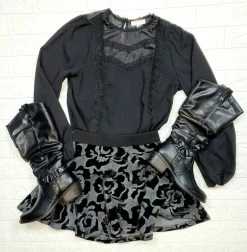 Andree By Unit Highgate Lace Trimmed Blouse