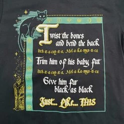 PLUS SIZE 1X-6X SELECTIONS Binx's Curse T-shirt BLACK MAST