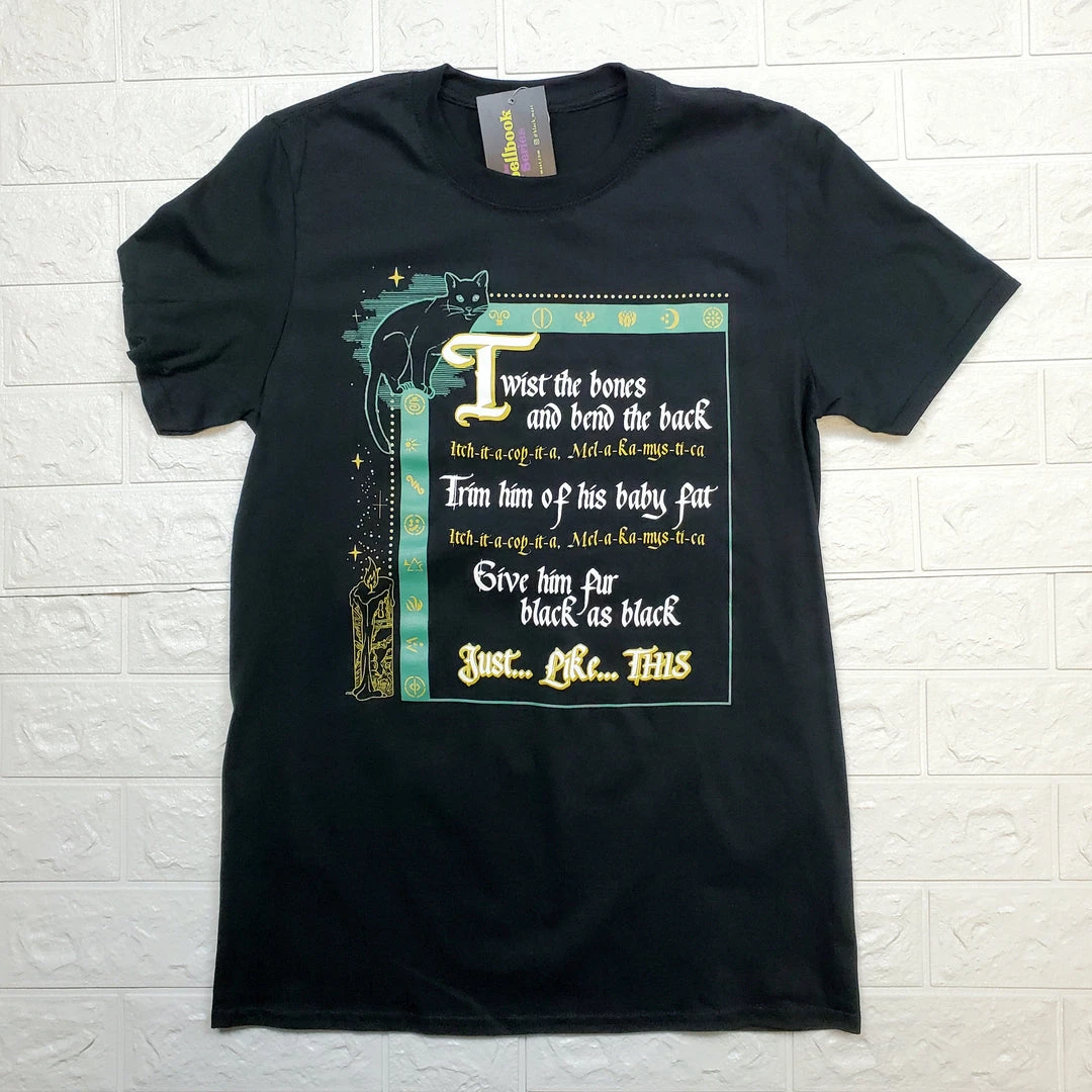 PLUS SIZE 1X-6X SELECTIONS Binx's Curse T-shirt BLACK MAST 3 PLUS SIZE 1X-6X SELECTIONS Binx's Curse T-shirt BLACK MAST