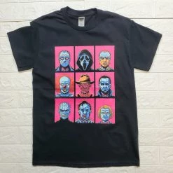 Shopho TOPS Iconic Horror Unisex Tshirt
