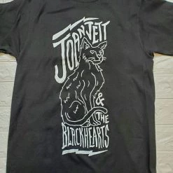 Rock N Roll Wholesale Joan Jett Bad Cat Tshirt - UNISEX PLUS SIZE 1X-6X SELECTIONS