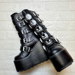 Skeleton Platform Dune Boots Y.R.U.