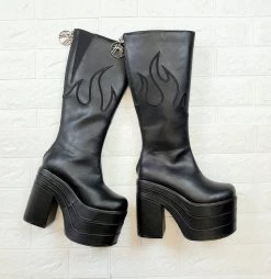 Inferno Boot FAN ALL FLAMES SHOES & BOOTS