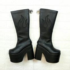 Inferno Boot FAN ALL FLAMES SHOES & BOOTS