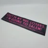 Die With Your Boots On DWYBO GEAR Outta My Way Losers Bumper Sticker