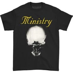 On Hollywood Ministry Skull T-shirt