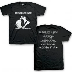 On Hollywood Leftover Crack - Gay And Rude T-shirt