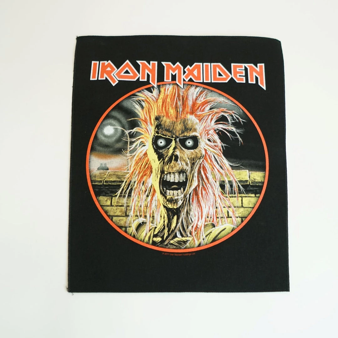 On Hollywood PATCHES Iron Maiden Eddie Back Patch 3 On Hollywood PATCHES Iron Maiden Eddie Back Patch