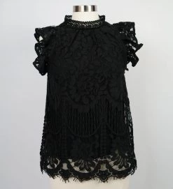 Sweet Lovely Gothic Romance Lace Blouse