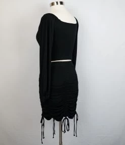 CLEARANCE (Final Sale) Heart Breaker Adjustable Crop Top & Skirt Set - FOXBLOOD (ONLY 4X LEFT!) 18 CLEARANCE (Final Sale) Heart Breaker Adjustable Crop Top & Skirt Set - FOXBLOOD (ONLY 4X LEFT!)