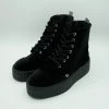 SALE ITEMS Viva Mondo Black Velvet Combat Boot - T.U.K. 1 SALE ITEMS Viva Mondo Black Velvet Combat Boot - T.U.K.