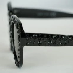 Die With Your Boots On Heart Studs Sunglasses