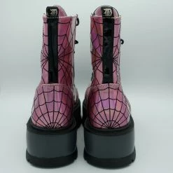 SHOES & BOOTS Lullaby Stomper Boot (Pink Iridescent) DEMONIA