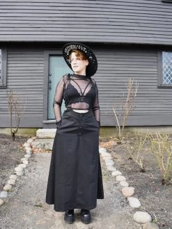 High Witch Suspender Skirt FOXBLOOD (ONLY M & 4X LEFT!) NEWEST ITEMS