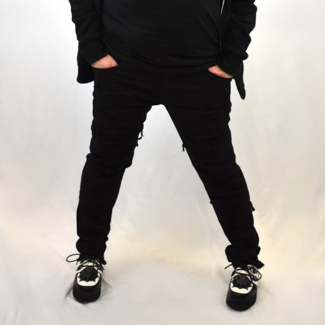 KDNK Cat Scratch Skinny Jeans NEWEST ITEMS 3 KDNK Cat Scratch Skinny Jeans NEWEST ITEMS