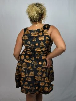 DWYBO Manning Collab PREORDER From Salem, With Love Mustard Velvet Skater Dress - BRETT MANNING COLLAB DRESSES 13 DWYBO Manning Collab PREORDER From Salem, With Love Mustard Velvet Skater Dress - BRETT MANNING COLLAB DRESSES