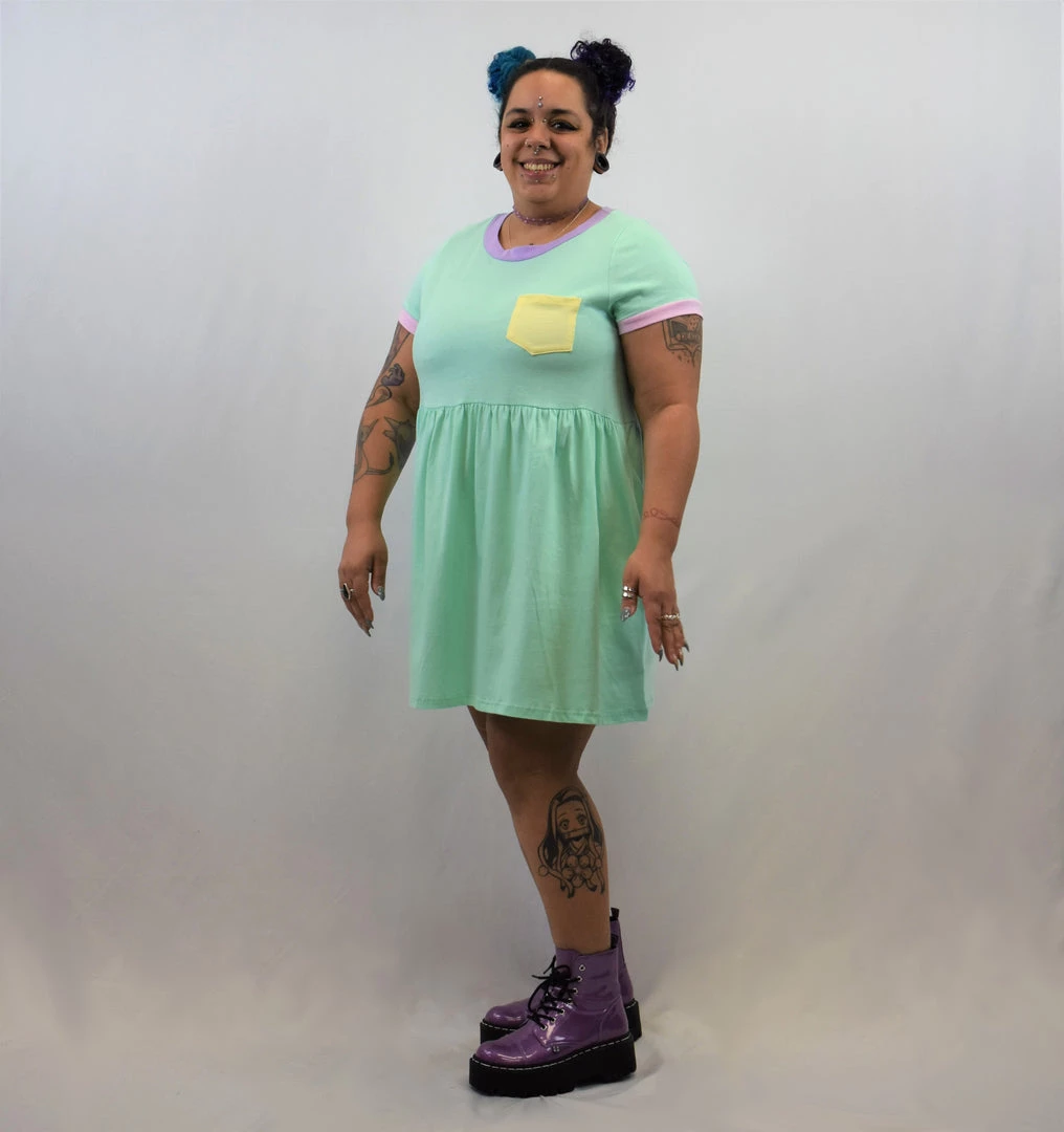 Cadoodle Dress (Mint) MY VIOLET (ONLY M, L, & 4X LEFT!) 7 Cadoodle Dress (Mint) MY VIOLET (ONLY M, L, & 4X LEFT!)