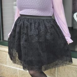 BOTTOMS Cobwebs Party Skirt FOXBLOOD