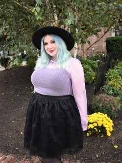 BOTTOMS Cobwebs Party Skirt FOXBLOOD