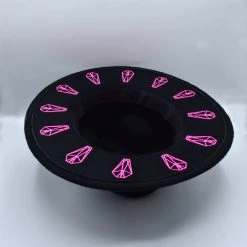 NEWEST ITEMS Neon Coffin Vegan Felt Hat WITCHWOOD 9 NEWEST ITEMS Neon Coffin Vegan Felt Hat WITCHWOOD