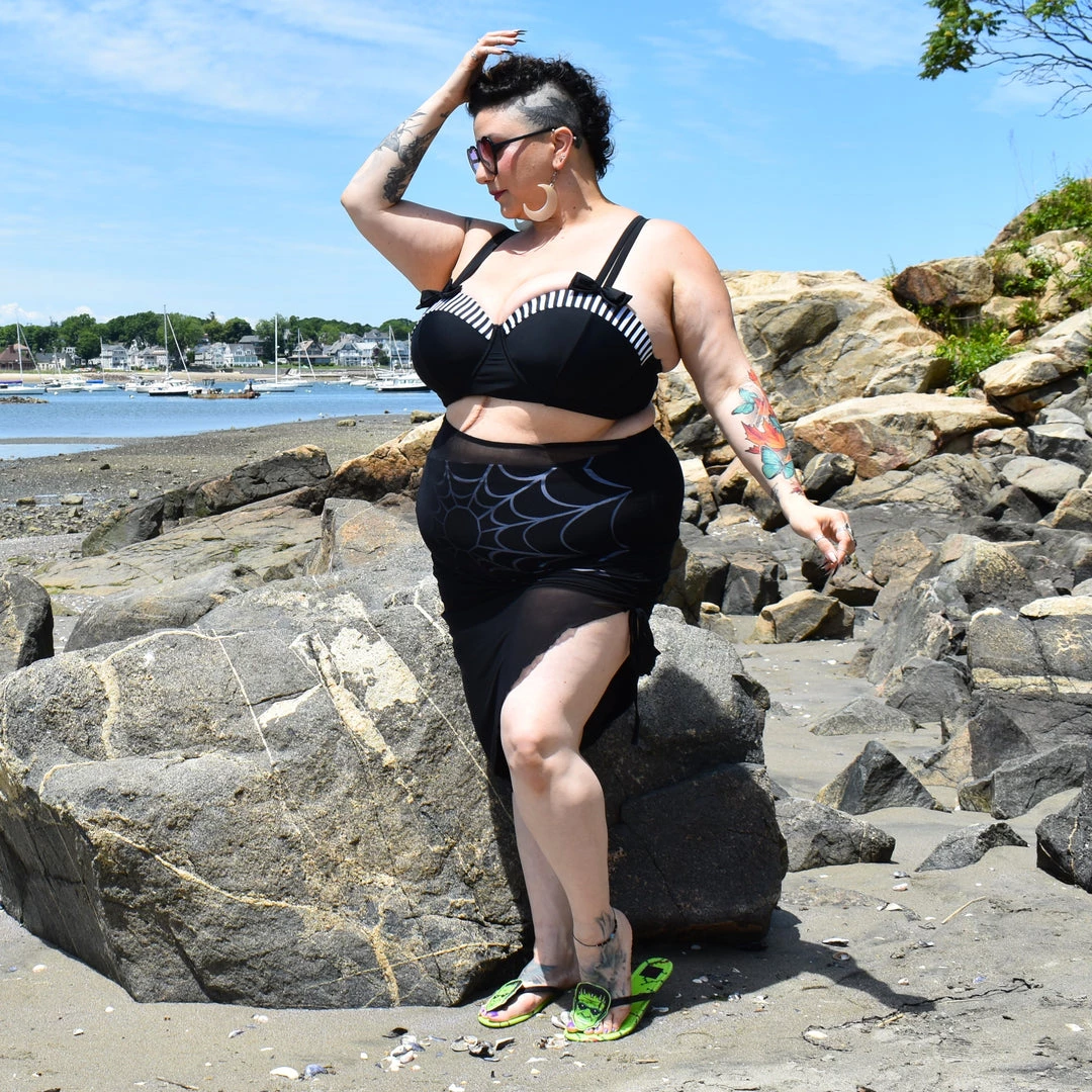 Capella Amara Ruched Swimsuit Cover 3 Capella Amara Ruched Swimsuit Cover