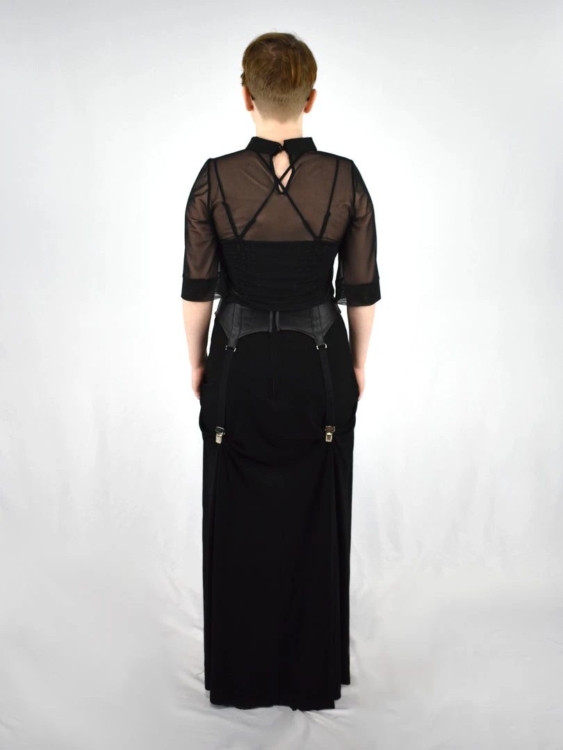 Garter Maxi Skirt FOXBLOOD (ONLY S, 3X, & 4X LEFT!) NEWEST ITEMS 5 Garter Maxi Skirt FOXBLOOD (ONLY S, 3X, & 4X LEFT!) NEWEST ITEMS