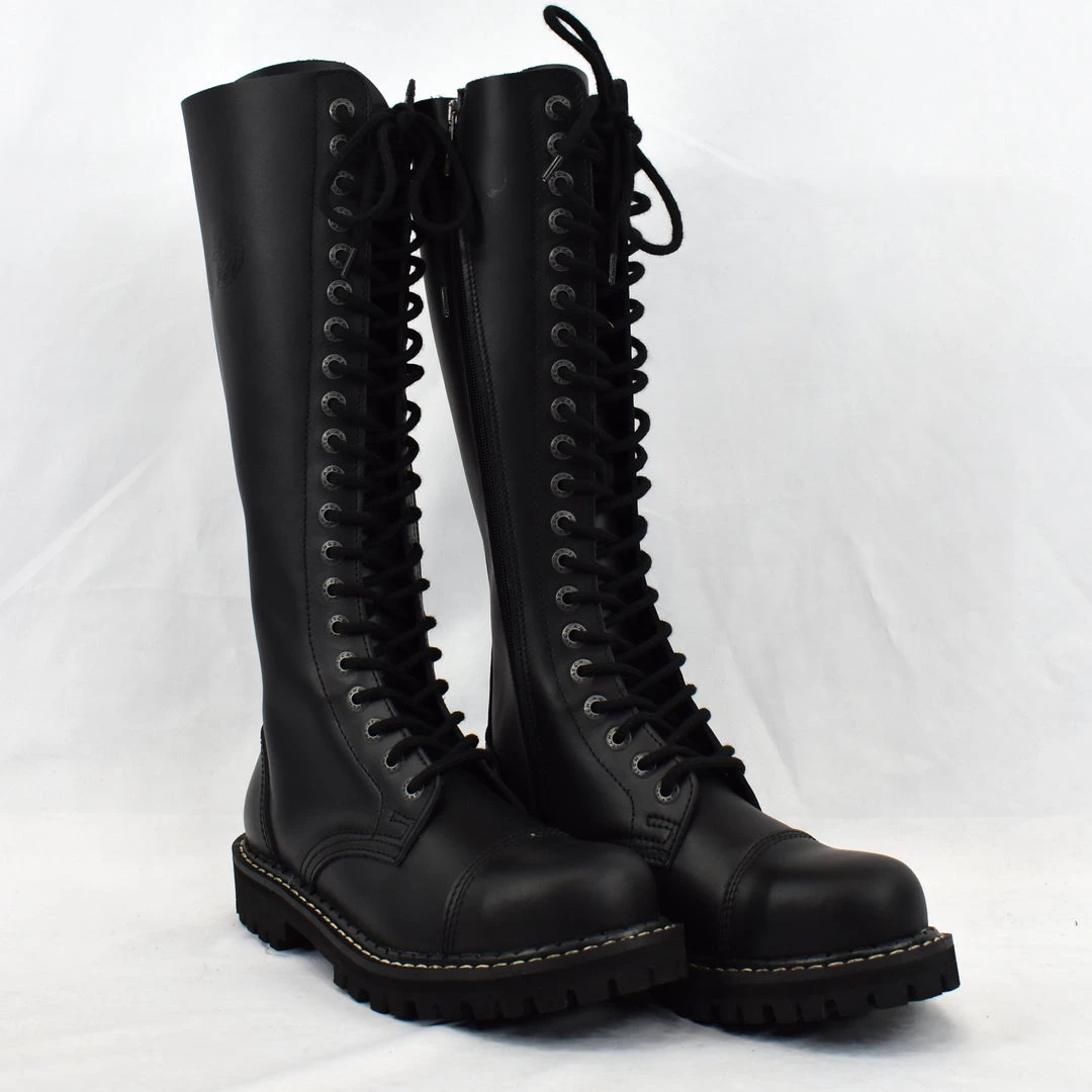 Matchstick 20-Eye Leather Boots ANGRY ITCH 4 Matchstick 20-Eye Leather Boots ANGRY ITCH