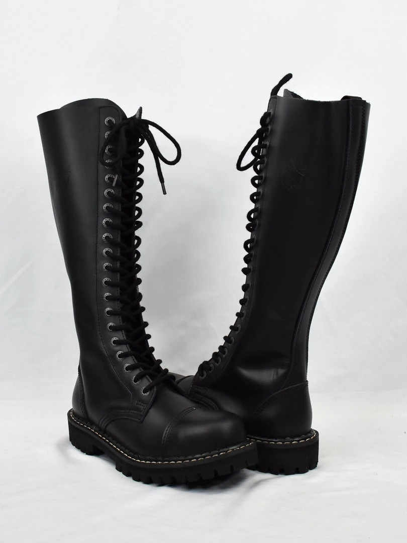 Matchstick 20-Eye Leather Boots ANGRY ITCH 5 Matchstick 20-Eye Leather Boots ANGRY ITCH
