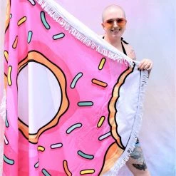 Suzie Q RESTOCKED! Homer's Donut Beach Blanket