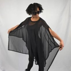 Rhiannon Tunic Top UNISEX (mesh & Opaque!) FOXBLOOD (RESTOCK COMING SOON!) TOPS