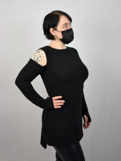 Cold Shoulder Tunic TRUED APPAREL