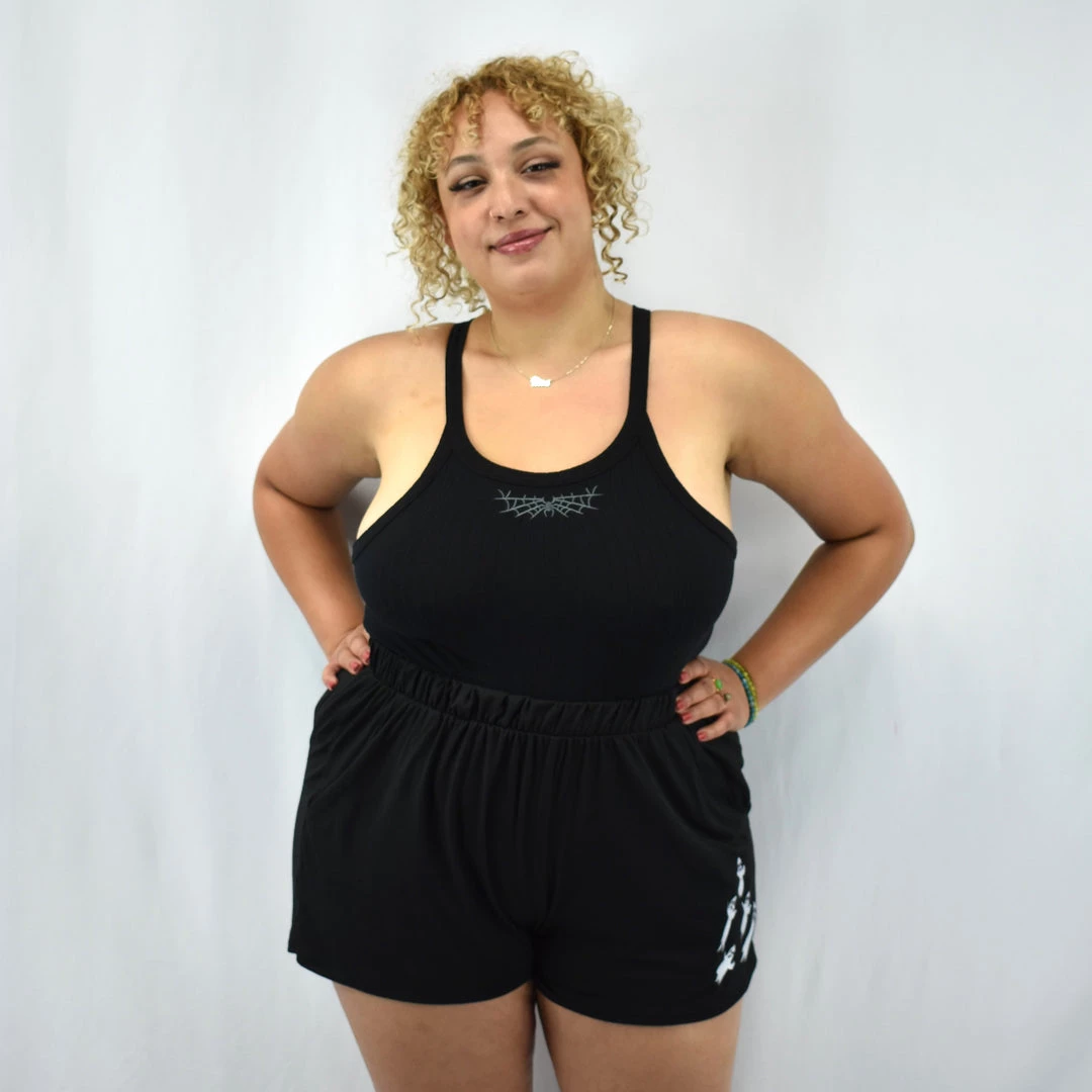 Widow's Web Tank BLACK THORN NEWEST ITEMS 6 Widow's Web Tank BLACK THORN NEWEST ITEMS