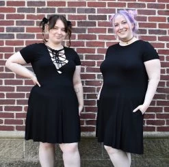 Reversible T-Shirt Dress - Jack Attackk Clothing