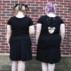 Reversible T-Shirt Dress - Jack Attackk Clothing