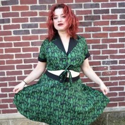 Unique Vintage Alien Invasion Briella Skirt CLEARANCE (Final Sale)