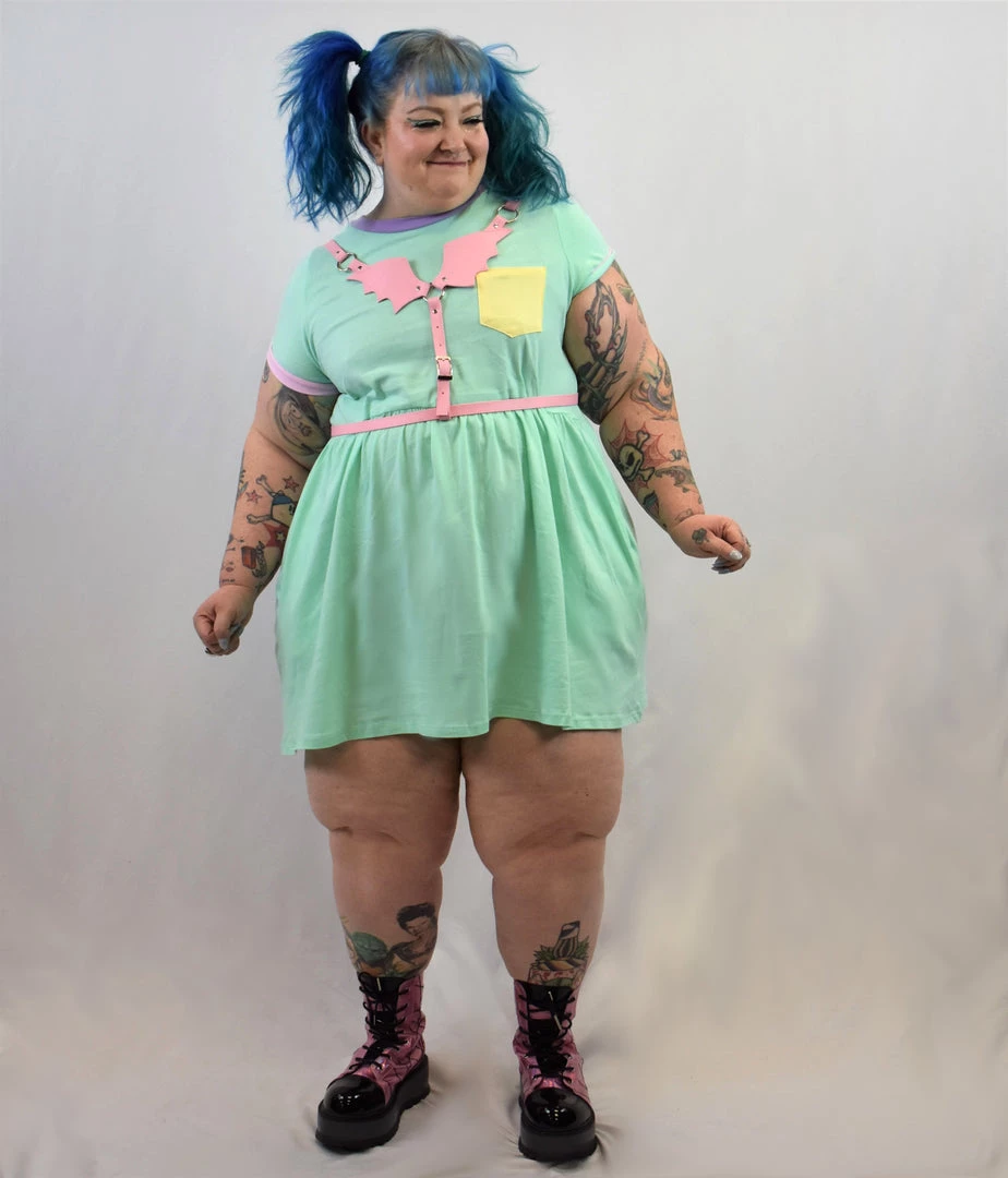 Cadoodle Dress (Mint) MY VIOLET (ONLY M, L, & 4X LEFT!) 5 Cadoodle Dress (Mint) MY VIOLET (ONLY M, L, & 4X LEFT!)