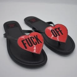 Strangecvlt Fuck Off Betty Sandal -STRANGE CVLT NEWEST ITEMS