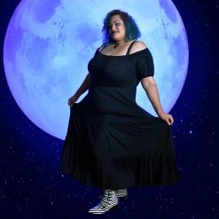 FOXBLOOD Camila Off The Shoulder Maxi Dress