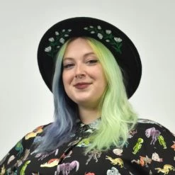 NEWEST ITEMS Gardenia Vegan Felt Hat WITCHWOOD