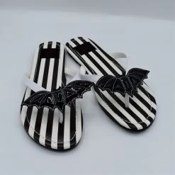 Strangecvlt Striped Batty Betty Sandal -STRANGE CVLT