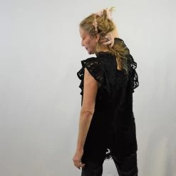 Sweet Lovely Gothic Romance Lace Blouse