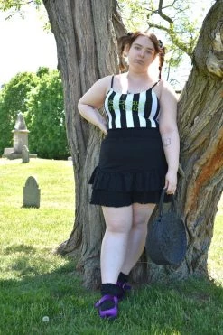 White Birch NEWEST ITEMS Freya Tiered Skort